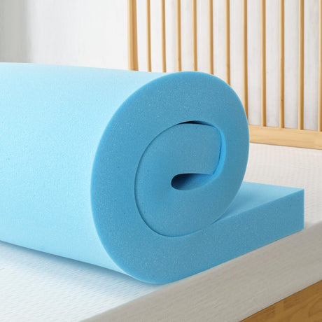 ZINUS 3 Inch Green Tea Cooling Gel Memory Foam Mattress Topper, Smaller, More Convenient WonderBox Packaging, Cooling Gel Foam, CertiPUR-US Certified, Full ZINUS