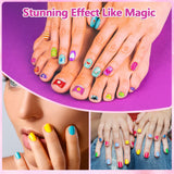 Kids Nail Polish Set for Girls, Nail Art Kit for Ages 7-12 - Girl Gifts - Nail Polish Non Toxic Girl Stuff for Spa Makeup Manicures - Birthday Gift Toys for Girls 7 8 9 10-12 Years Old Combaybe