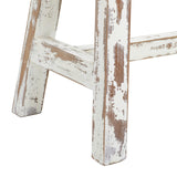 Deco 79 Wood Home Bench Entryway Bench with Brown Wood Top, Bedroom Bench 20" x 13" x 18", Brown Deco 79