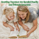 WaldyWop Crochet Kit for Beginners - 8 Flower Bookmarks Knitting Kit w/Step-by-Step Video Tutorials & Soft Yarn, Hook - Wobbles DIY Art Craft Kit for Adults Kids, Birthday Gifts for Women Girls Teen WaldyWop