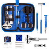 XOOL Watch Repair Kit - 210 Pcs, Battery Replacement & Case Opener Tools, Link Pin Tool Set with Carrying Case & Manual XOOL