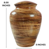 Cremation Memorial Urns for Human Ashes Adult Male Female Urns Box and Casket for Ashes Men Women Child Large Burial Funeral Urns for Ashes (A) Emporium Crafts