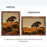 Fisnish 12x16 Picture Frame Brown, Classic Poster Frame for Horizontal or Vertical Wall Mounting, 1 Pack Fisnish