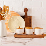 Bathroom Vanity Tray 11.8 x 5.9 inches of Natural Acacia Wood - Elegant Organizer for Cosmetics, Jewelry, Perfume, Candle, Key - Premium Wood Tray for Bathroom, Kitchen, Countertop, Toilet Tank, Sink Demigo