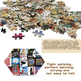 1000 Pieces of Jigsaw Puzzles Custom Broadway Musical Theater Jigsaw Puzzle for Adults and Teens Over 12 Years Old Large Size Ideal Relaxation Decompression Meditation Gift 27.6x19.7 Inches BAIMAN