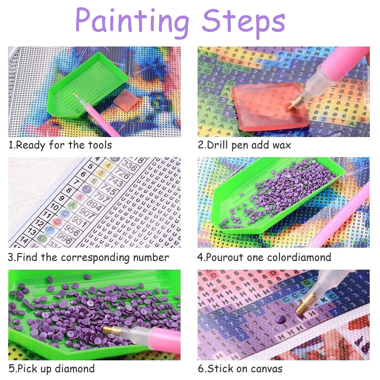 Wergund 5D DIY Large Diamond Art Kits for Adults Train, Large Size Diamond Art Mountain, Full Drill Crystal Rhinestone Embroidery Cross Stitch Arts Craft Canvas Home Wall Decor Gift 12x30Inch Wergund