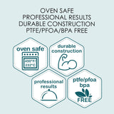 Chicago Metallic Professional Crème Brulee, 6 Piece Set, Stainless Steel Chicago Metallic