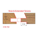 Freud 99-762: 1-11/16" (Dia.) Premier Adjustable Rail & Stile Bit - Shaker Freud