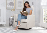 Delta Children Blair Slim Nursery Glider Swivel Rocker Chair, Cream Delta Children