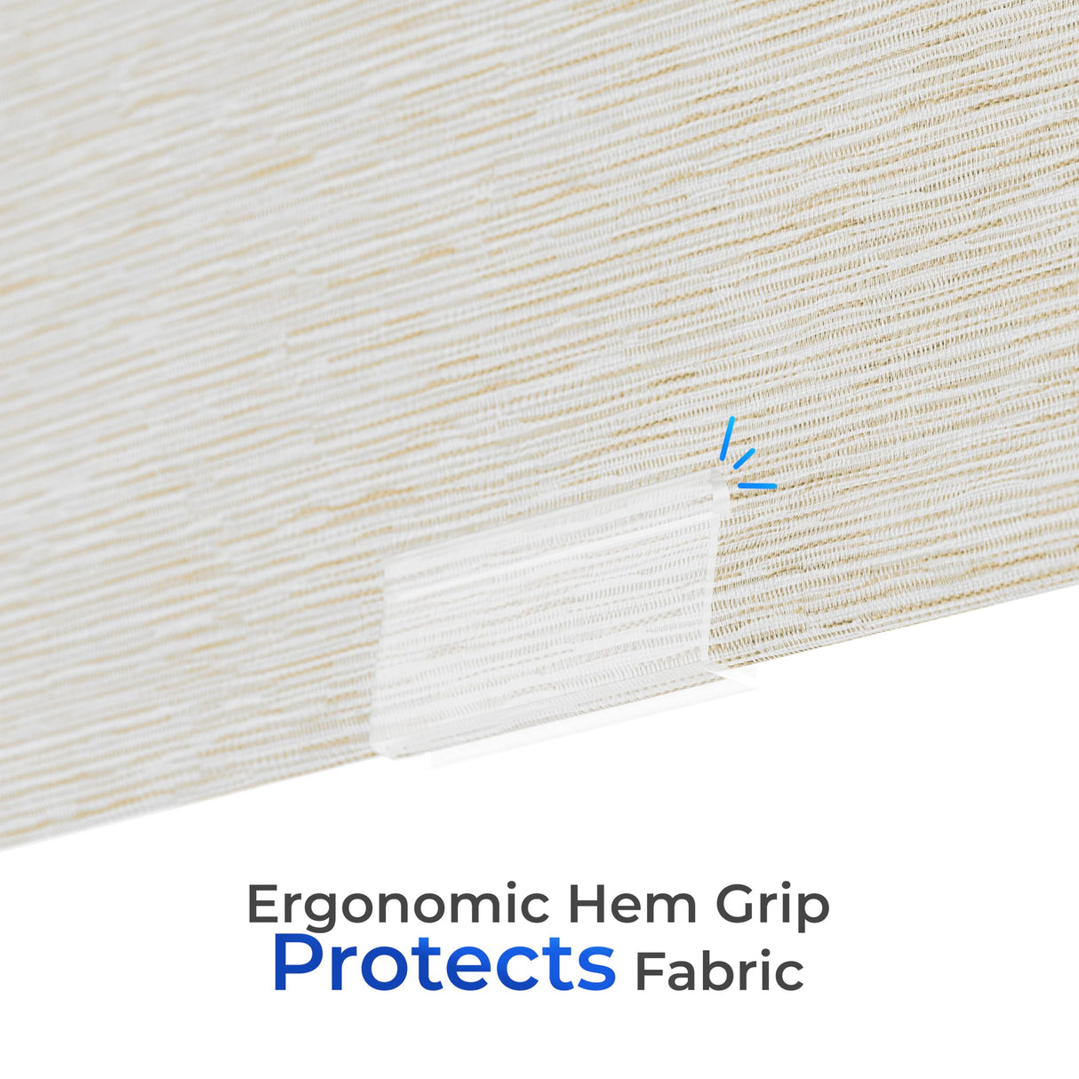 Lumino 100% Blackout Roller Shades for Windows - 23" W x 72" L - Sand, Over 2,000 Custom Sizes, Cordless, Dual Layer Fabric for Advanced Light Blockage, Thermal Insulated Privacy Blinds Lumino