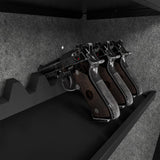 KAER 6 Gun Safe for Rifles and Pistols Large Gun Safe for Home Rifles and Shotguns Rifle Safe Electronic Gun Safes with Removable Shelf and Gun Rack KAER