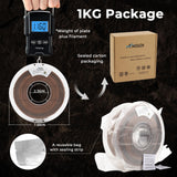 AMOLEN PLA Filament Fossil Gradient Stone PLA 3D Printer Filament 1.75MM Dimensional Accuracy ＋/－ 0.02mm1kg(2.2lbs) Matte Finish Printing Spool AMOLEN