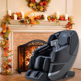 MassaMAX MT339 4D Massage Chair, Full Body Shiatsu Recliner with Auto Extendable Footrest, Zero Gravity, SL Track, Deep Yoga Stretch,15 Modes, AI Voice Control, Foot Rollers, and Heating (Deep Black) MassaMAX