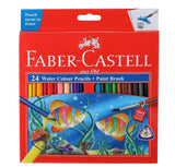 Faber-Castell Watercolor Pencils (24 color) Premium Quality Art Supplies Originals Faber-Castell