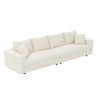 4 Seat Modern Comfy Upholstered Sofa Cloud Couch HouseOfZazla