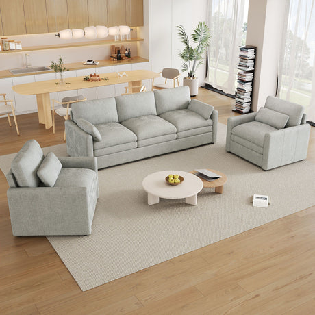 Cloud Sofa Set Couch For Living Room HouseOfZazla