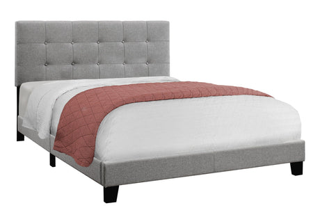 Transitional Upholstered Bed Frame HouseOfZazla