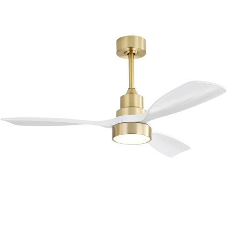 Indoor Ceiling Fan with Dimmable LED Light, 6-Speed Remote, Reversible Blades HouseOfZazla