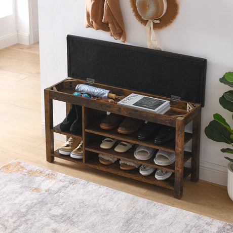 Height-Adjustable Shoe-Changing Bench HouseOfZazla