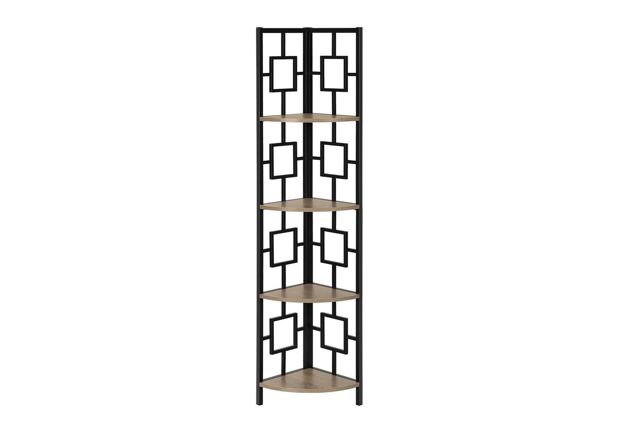 4 Tier Corner Bookshelf - Contemporary & Modern