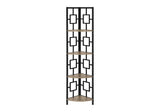 4 Tier Corner Bookshelf - Contemporary & Modern