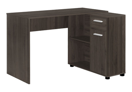 Computer Desk, Home Office, Corner, Storage Drawers, L Shape, Contemporary & Modern HouseOfZazla