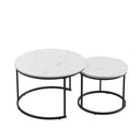 Round Nesting Coffee Table (Set of 2) HouseOfZazla