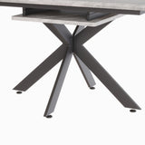 Modern Mid-Century Dining Table Set With Extendable Design
