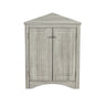 Triangle Bathroom Storage Cabinet With Adjustable Shelves, Freestanding Floor Cabinet For Home Kitchen HouseOfZazla