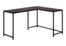 L-Shaped Corner Computer Desk with Contemporary Marble Look HouseOfZazla
