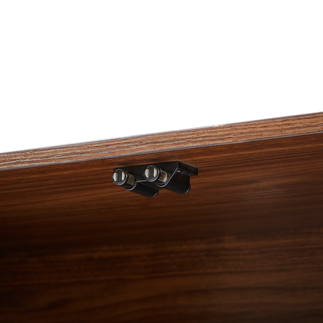 Sideboard Storage Cabinet TV Stand with Wave Pattern HouseOfZazla