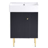 Bathroom Vanity, Combo Cabinet, Bathroom Storage Cabinet, Single Ceramic Sink HouseOfZazla