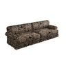 Luxuriously Comfortable Cloud Couch Sofa With Elegant Rolled Arms & Pleated Skirt Design HouseOfZazla