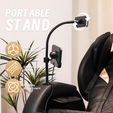 Automatic Massage Chair Recliner With Zero Gravity And Full Body Air Pressure - Black HouseOfZazla
