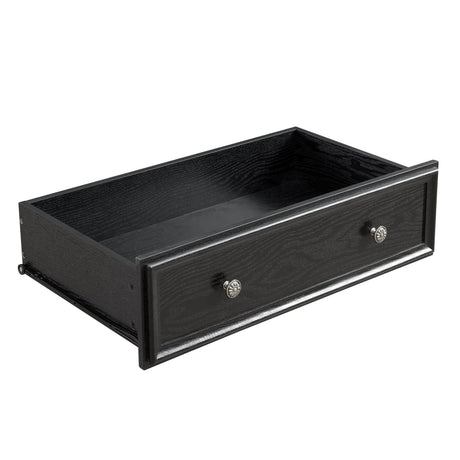 Modern 5-Drawer Black Dresser for Living Room Storage HouseOfZazla
