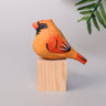 Hand Carved Cardinal Bird, Unique Gift for Loved Ones Kitsville