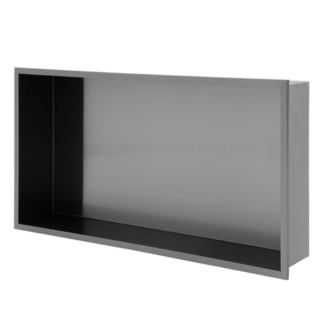 Stainless Steel Shower Niche With Seamless Design For Bathroom Storage HouseOfZazla