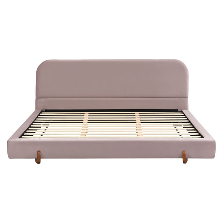 Elegant Upholstered Bed Frame HouseOfZazla