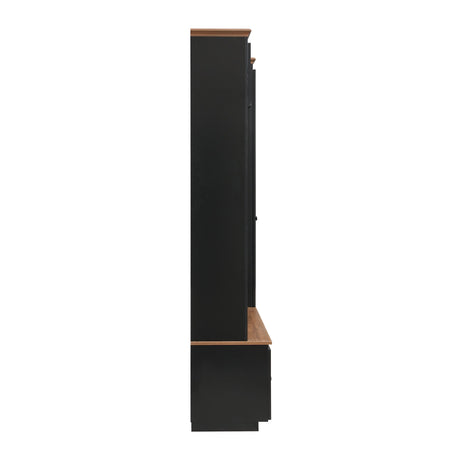 Entryway Hall Tree With Storage Bench, Coat Rack Shoe Bench With Cabinets HouseOfZazla