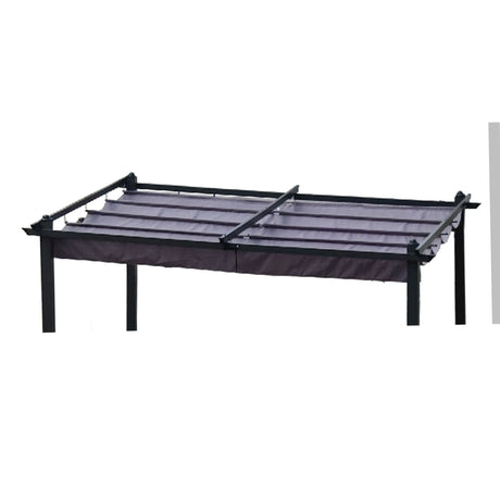 Replacement Canopy Top Cover Fabric For Outdoor Patio Retractable Pergola Sun-Shelter Canopy HouseOfZazla
