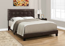 Transitional Upholstered Bed Frame HouseOfZazla