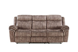 Zubaida Two Tone 3 Piece Recliner Living Room Set