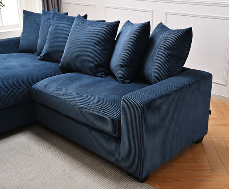 Luxe - Oversized 2 Piece Sectional Couches For Living Room, L Shaped Sofa With Chaise HouseOfZazla