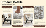 Mid-Century Modern Lounge Armchair - Seat Cushion (Beige + Grey)
