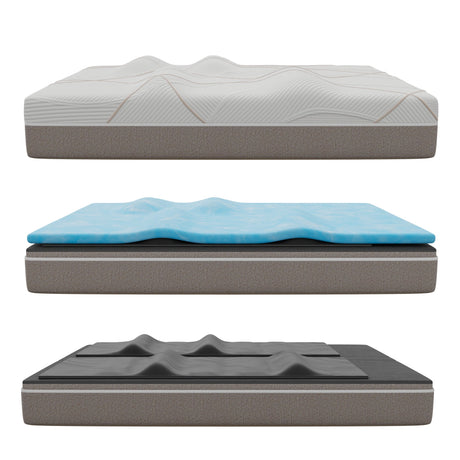 Ghostbed Massage Mattress Hybrid Profile HouseOfZazla