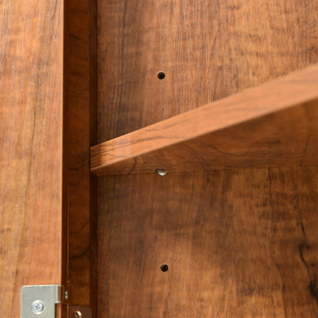 Triangle Bathroom Storage Cabinet With Adjustable Shelves, Freestanding Floor Cabinet For Home Kitchen HouseOfZazla