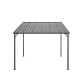 Outdoor Pergola, 10' x 10' Hardtop Gazebo for Yard