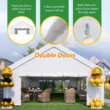 20x32 FT Party Tent with Removable Sidewalls & Storage Bags