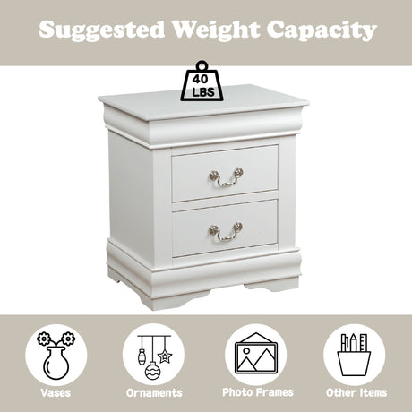 Louis Philippe Accent Nightstand HouseOfZazla