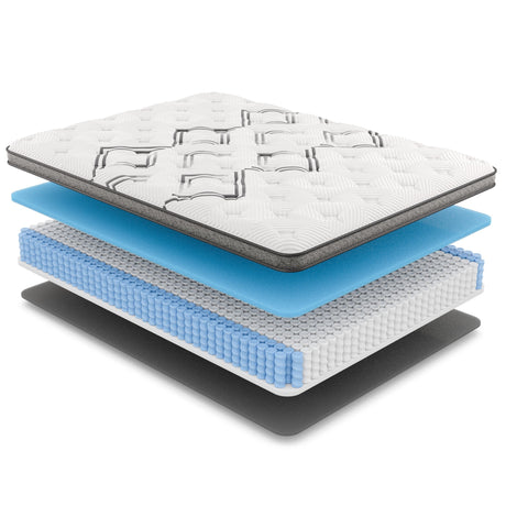 Diamond Soto Cooling Copper Hybrid Mattress, Full Size, Medium Feel HouseOfZazla